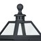 Vaxcel Nottingham 3 Light Black Empire Outdoor Wall Lantern Clear Glass T0079 - alternate 4